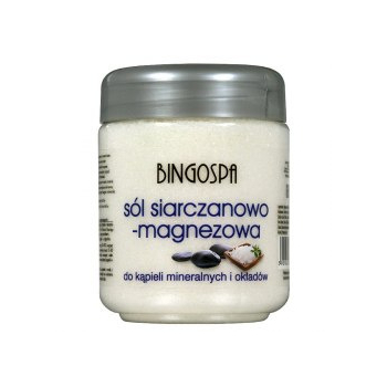 BINGOSPA Sól siarczanowo - magnezowa do kąpieli mineralnych i okładów 600g  